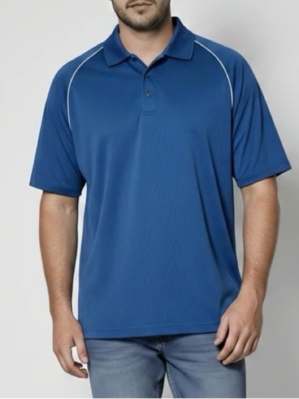 Men’s Tommy Armour Blue Polo
